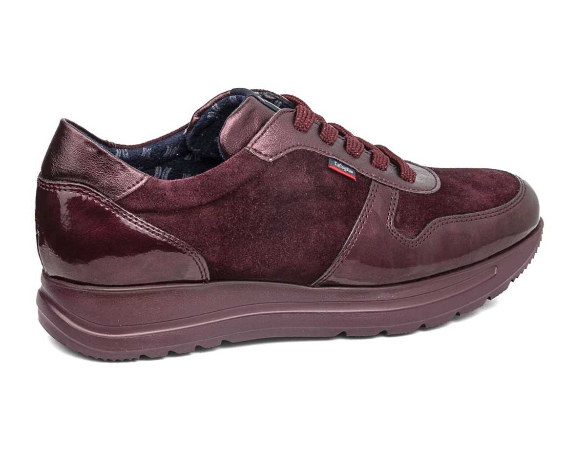 Callaghan Mujer Zapato Sneakers Rojo