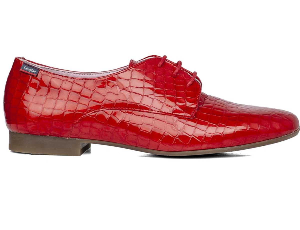 Callaghan Mujer Zapato Clasico Rojo