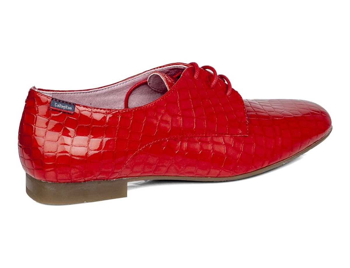 Callaghan Mujer Zapato Clasico Rojo