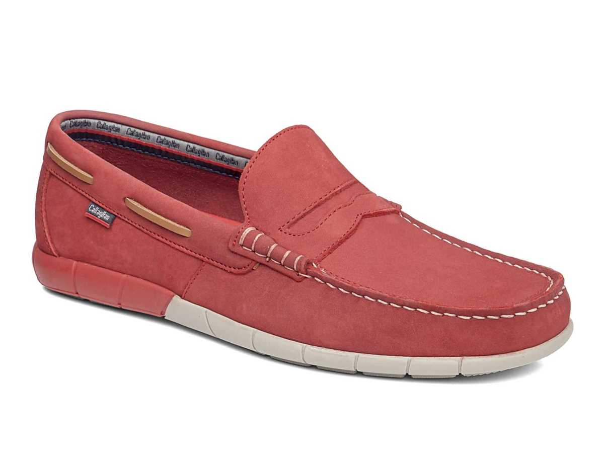 Callaghan Hombre Zapato  Rojo
