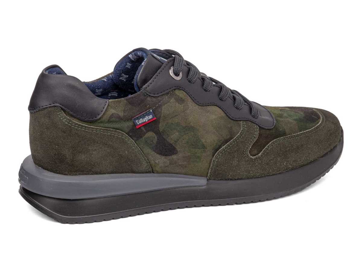 Callaghan Hombre Zapato Sneakers Verde