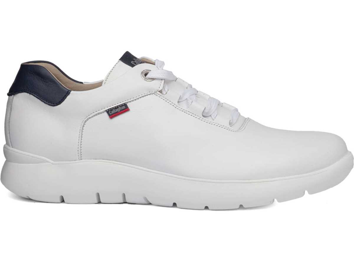 Callaghan Hombre Zapato Sneakers Blanco