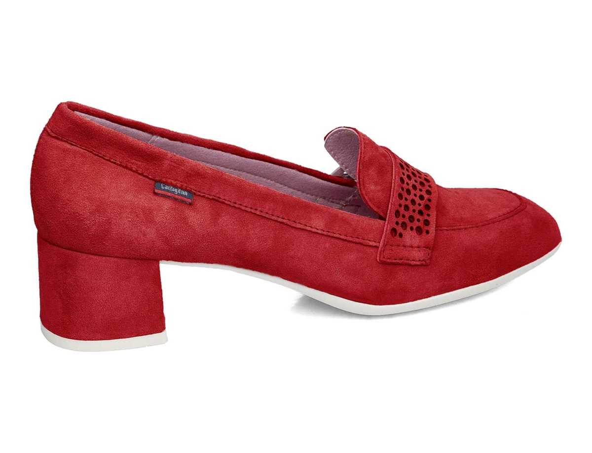 Callaghan Mujer Zapato Vestir Rojo