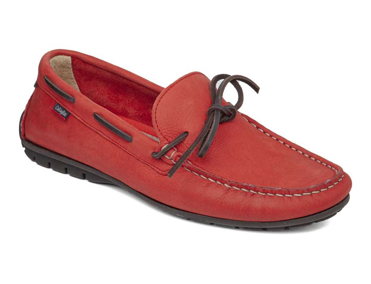 Callaghan Hombre Zapato Casual Rojo