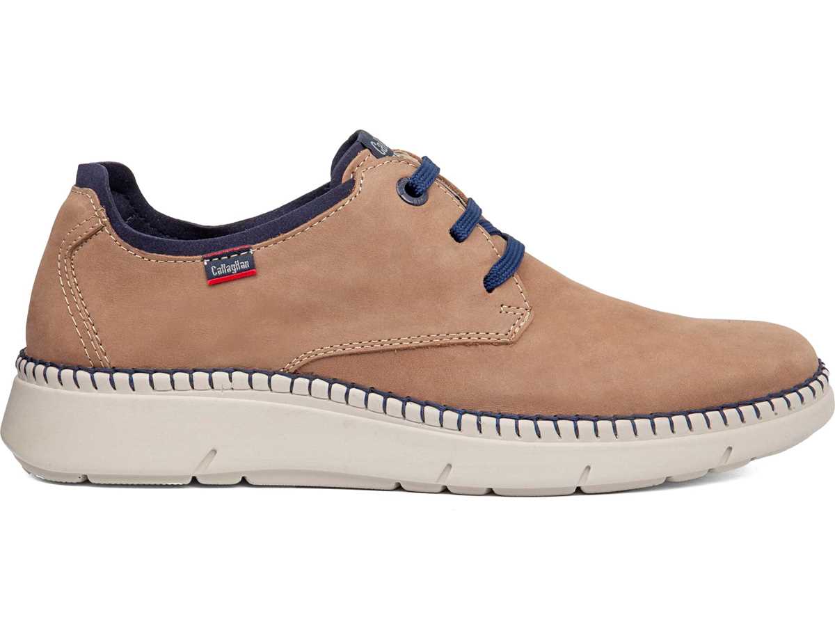 Callaghan Hombre Zapato Casual Beig