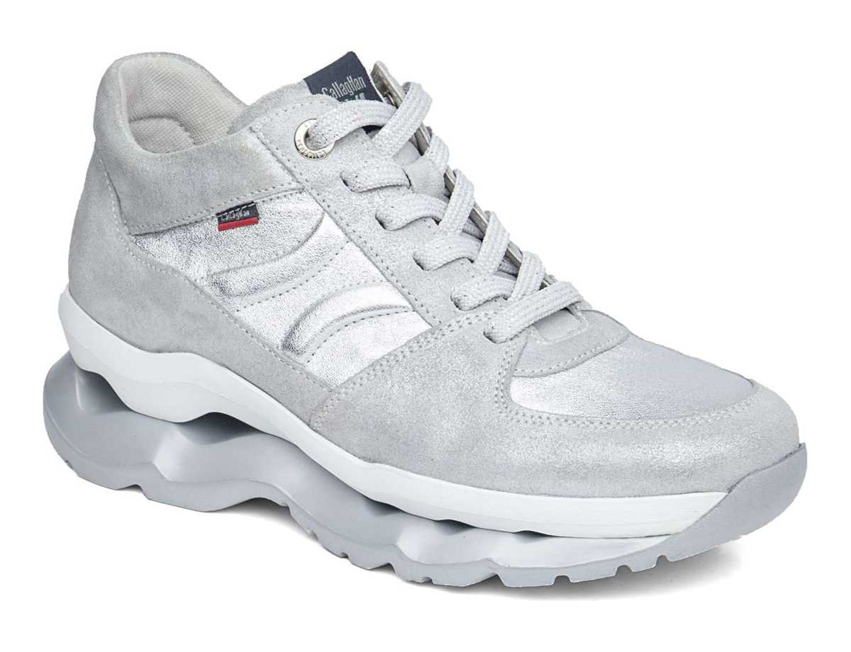 Callaghan Mujer Zapato Sneakers Plata