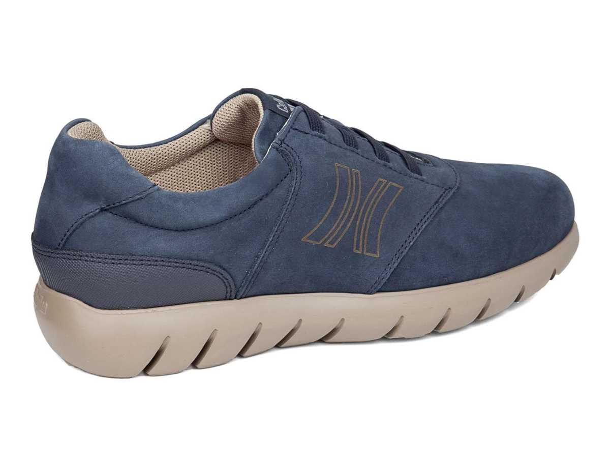 Zapato de hombre CALLAGHAN 19400 de piel color azul Color AZUL Talla 44