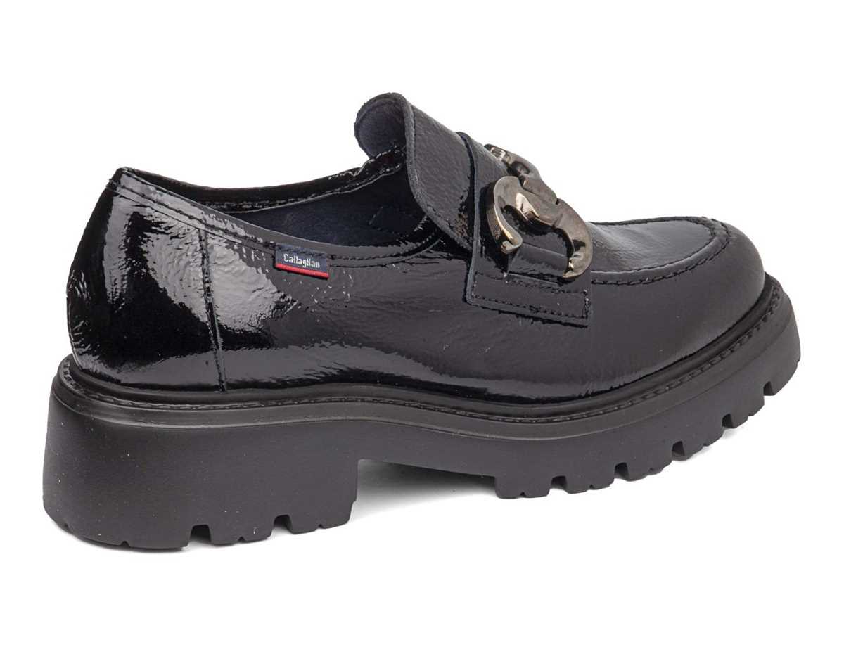 Callaghan Mujer Mocasin Casual Negro