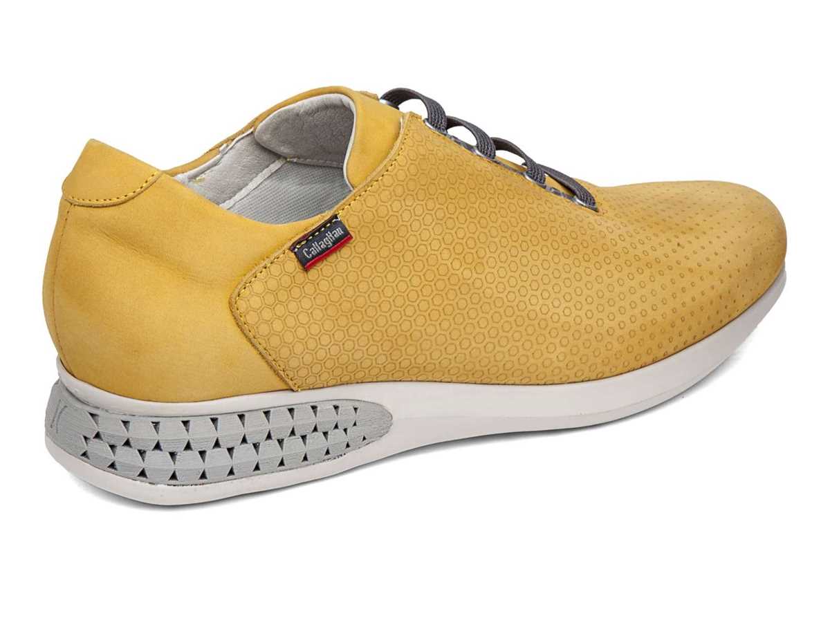 Callaghan Hombre Zapato Sneakers Amarillo