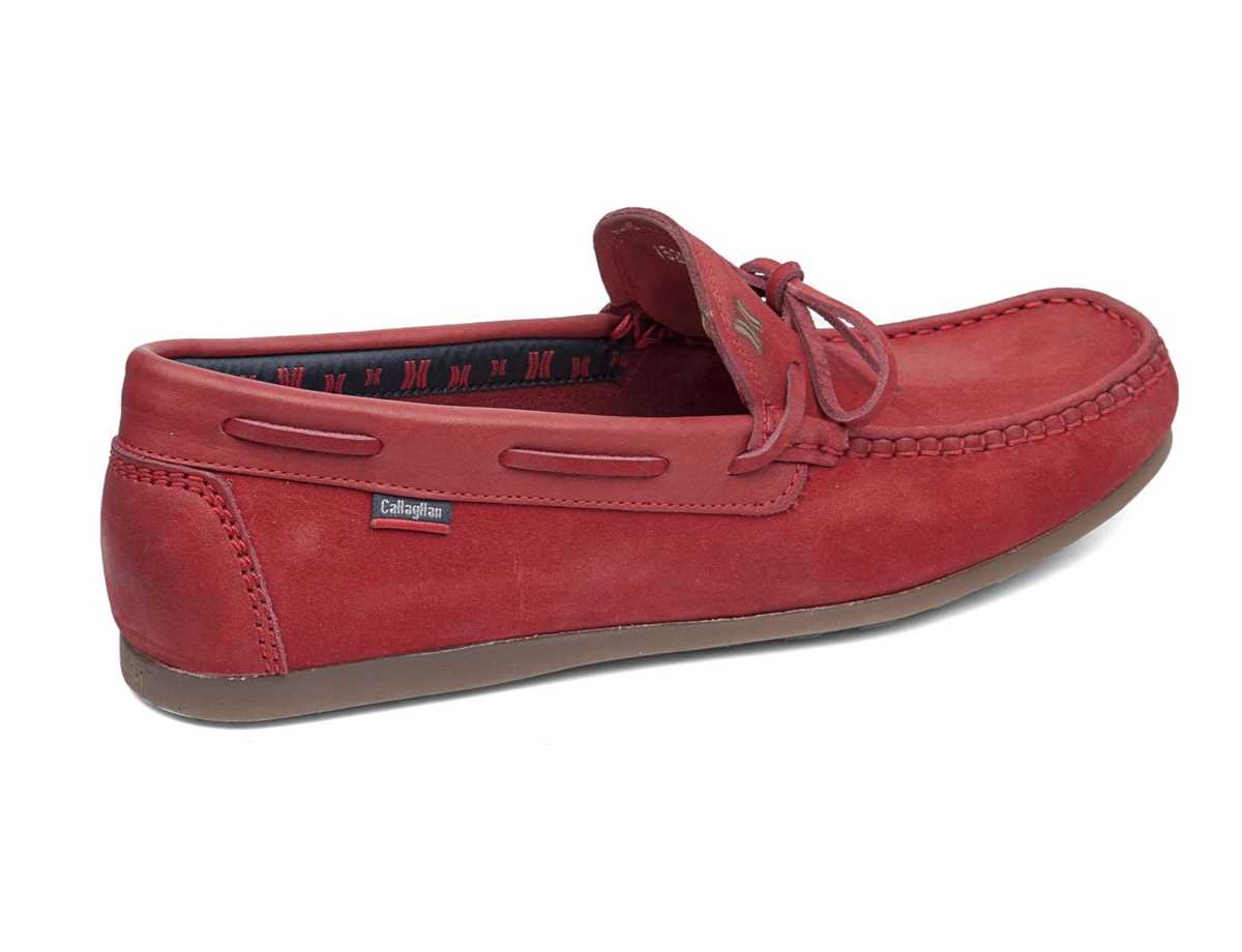 Callaghan Hombre Zapato  Rojo