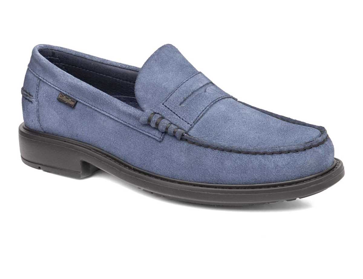 Callaghan Hombre Zapato Vestir Azul
