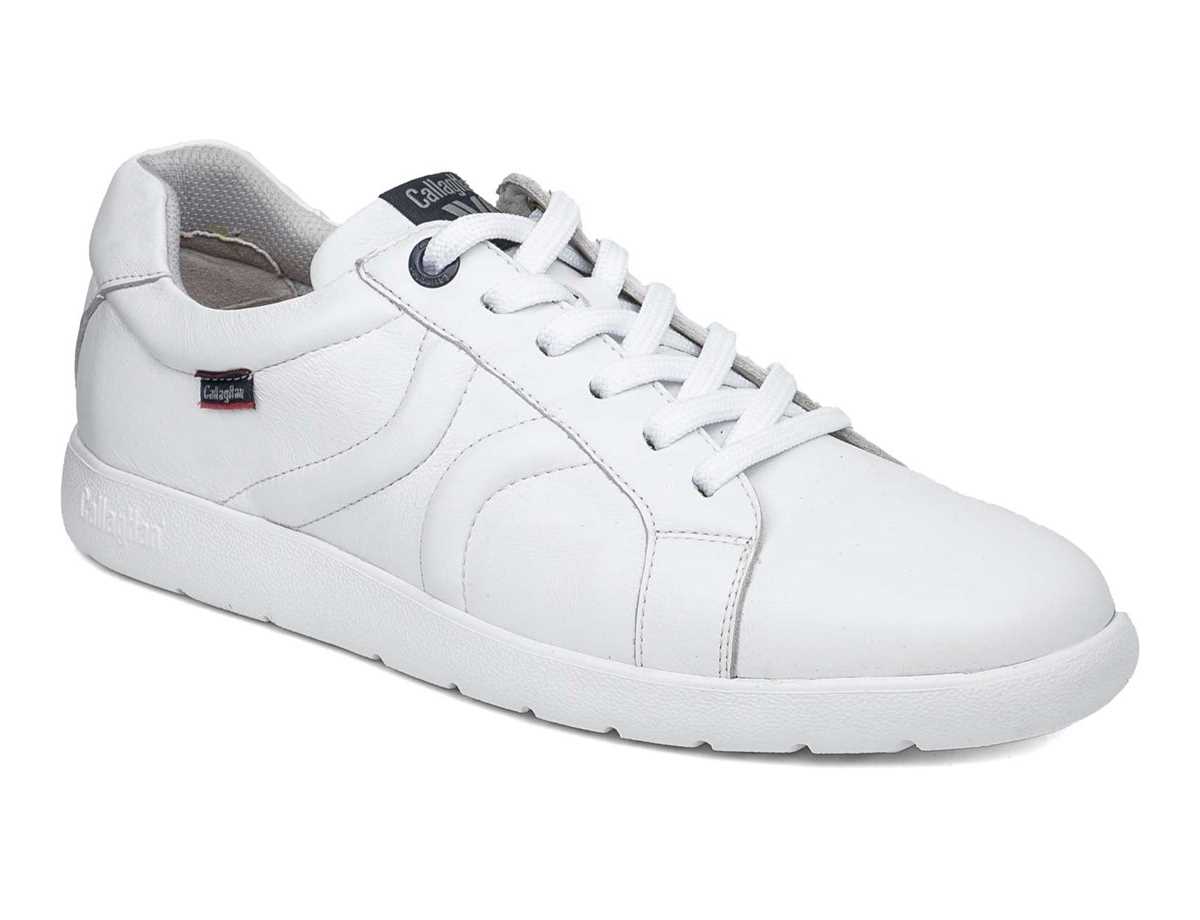 Callaghan Hombre Zapato Sneakers Blanco