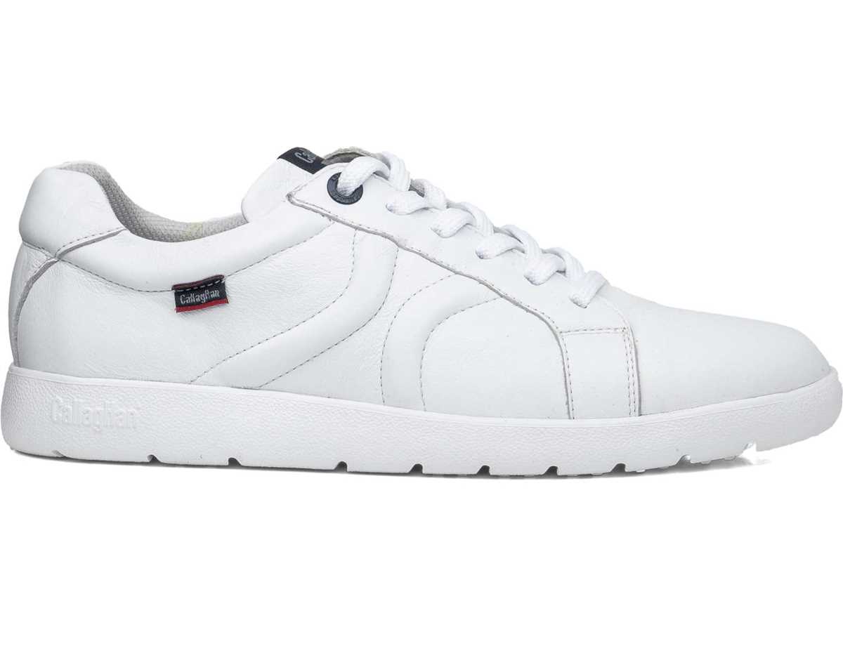 Callaghan Hombre Zapato Sneakers Blanco