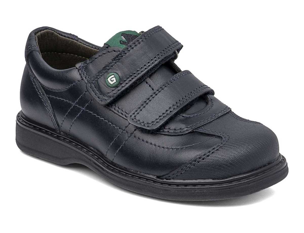 Gorila Niño Zapato Colegial Azul