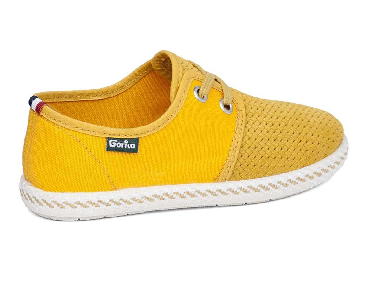 Gorila Niño Zapato Casual Amarillo