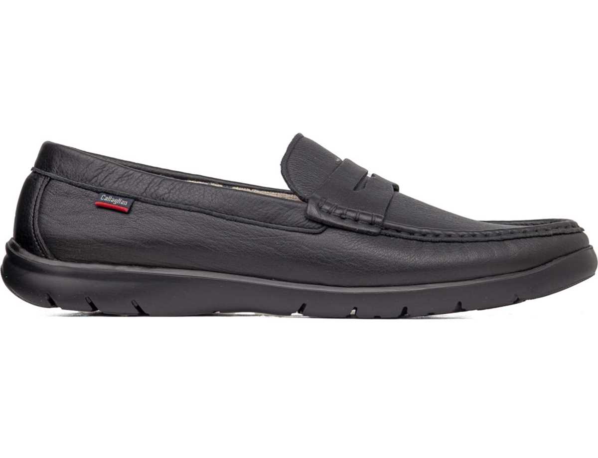 Callaghan Hombre Mocasin Casual Negro