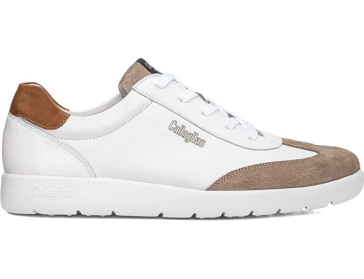 Callaghan Hombre Zapato Sneakers Blanco