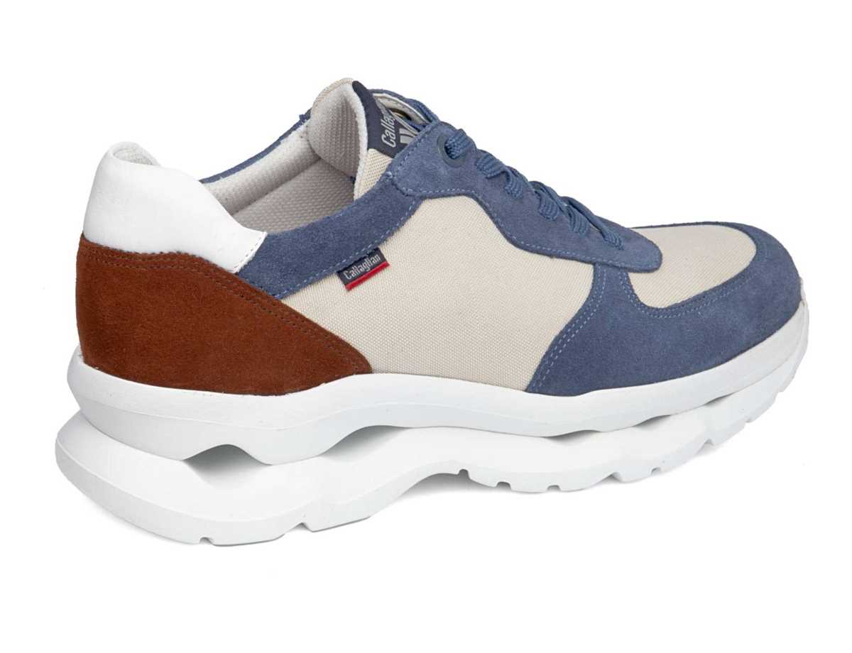 Callaghan Hombre Zapato Sneakers Azul