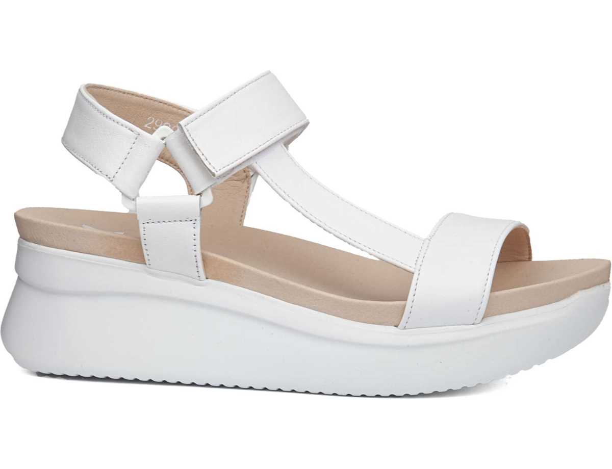 Callaghan Mujer Sandalia Casual Blanco