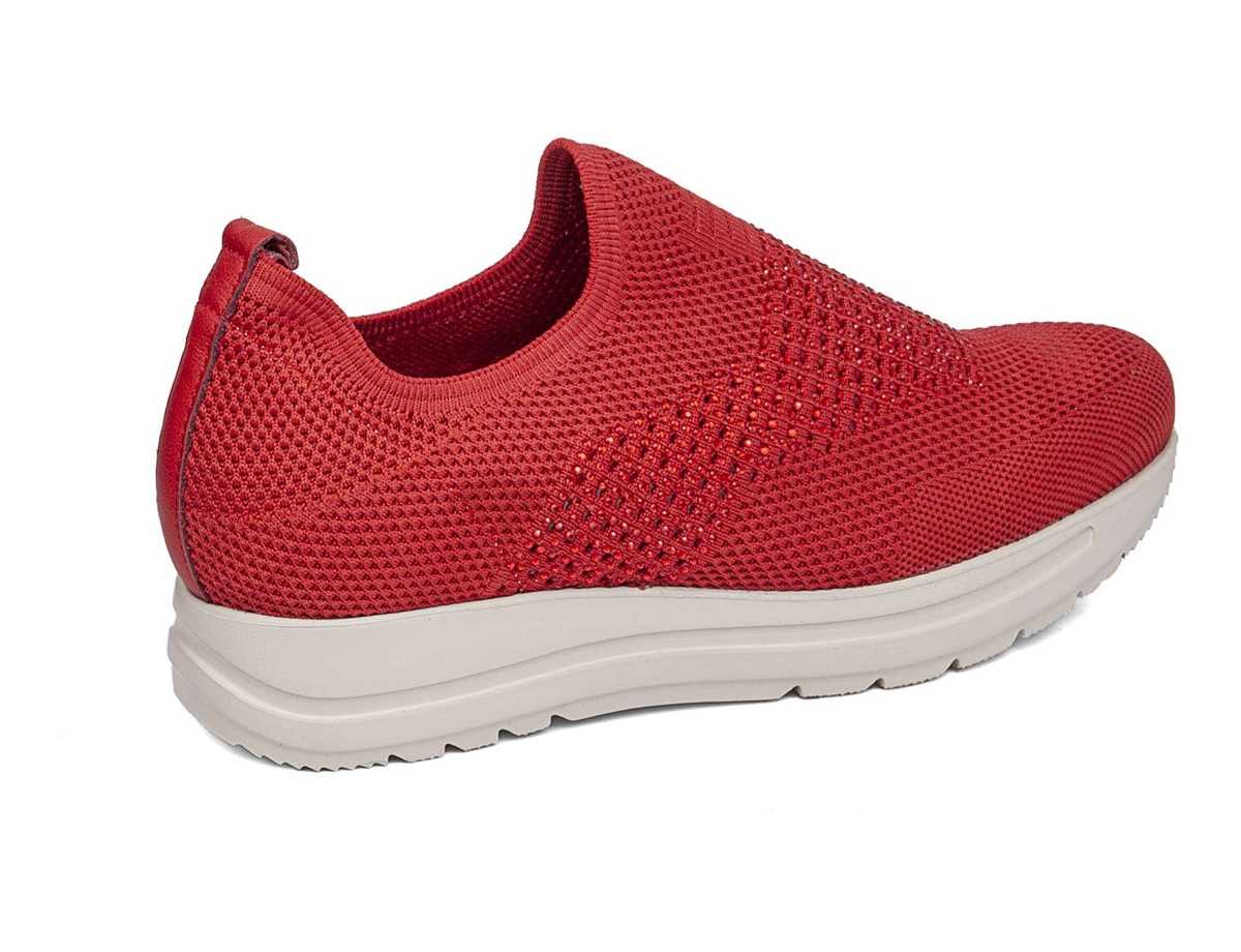 Callaghan Mujer Zapato Sneakers Rojo