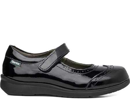 Zapato colegio Gorila Twister 1.4 mm negro niña