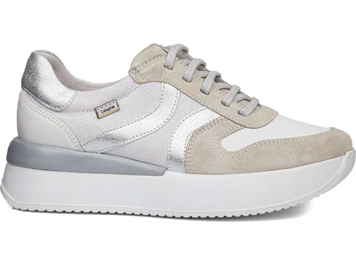 Callaghan Mujer Zapato Sneakers Blanco