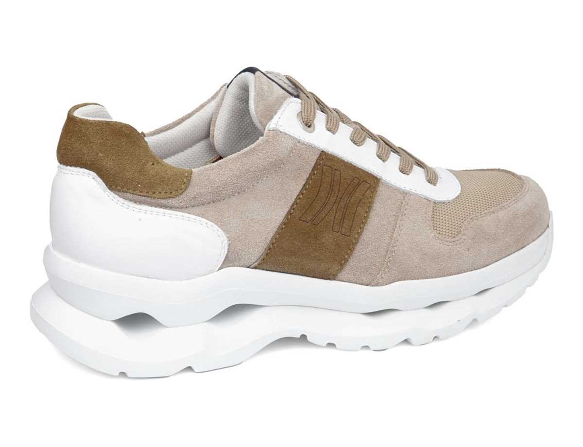 Callaghan Hombre Zapato Sneakers Beig