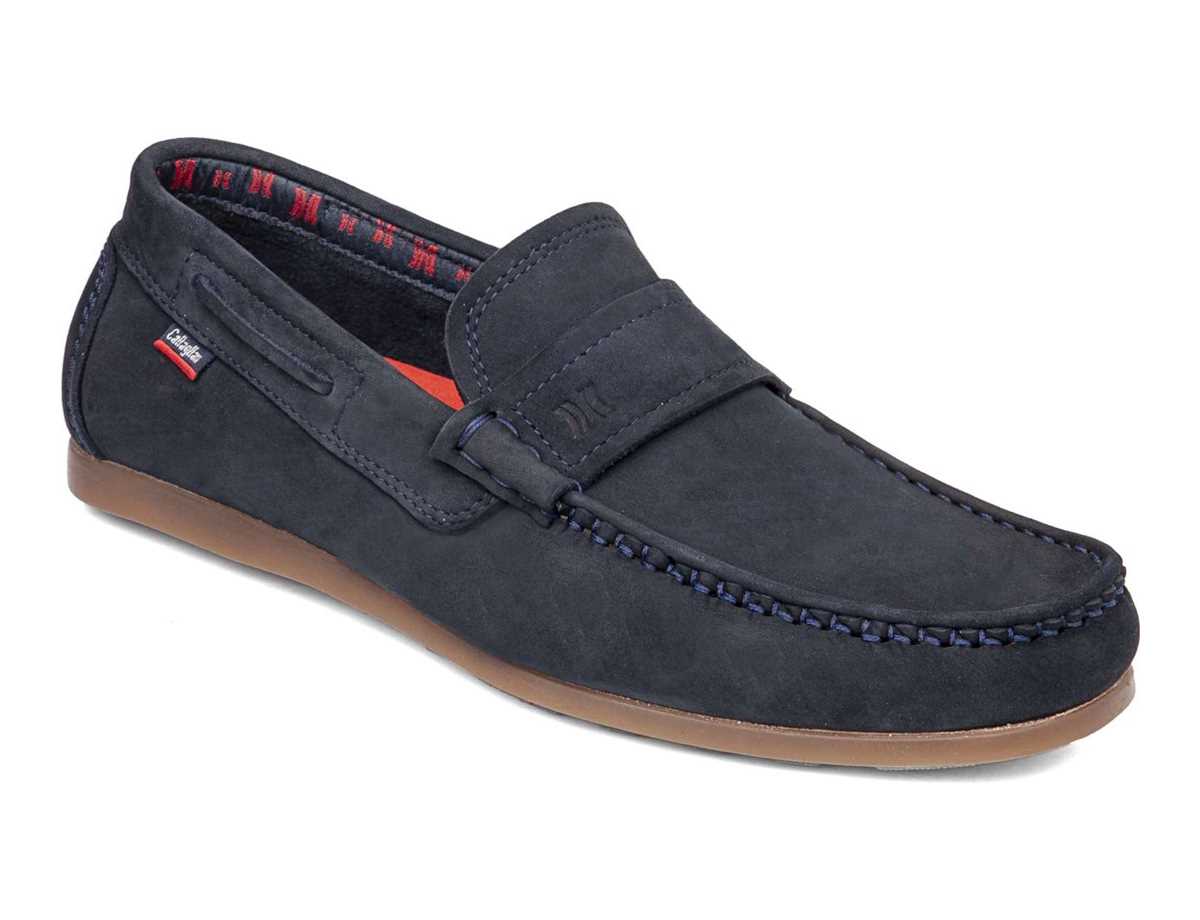 Callaghan Hombre Mocasin Casual Azul