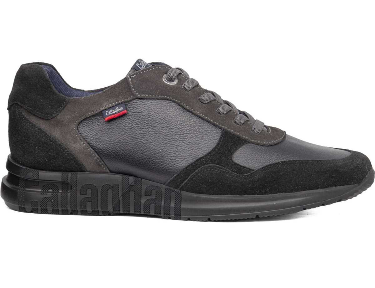 Callaghan Hombre Zapato Sneakers Negro