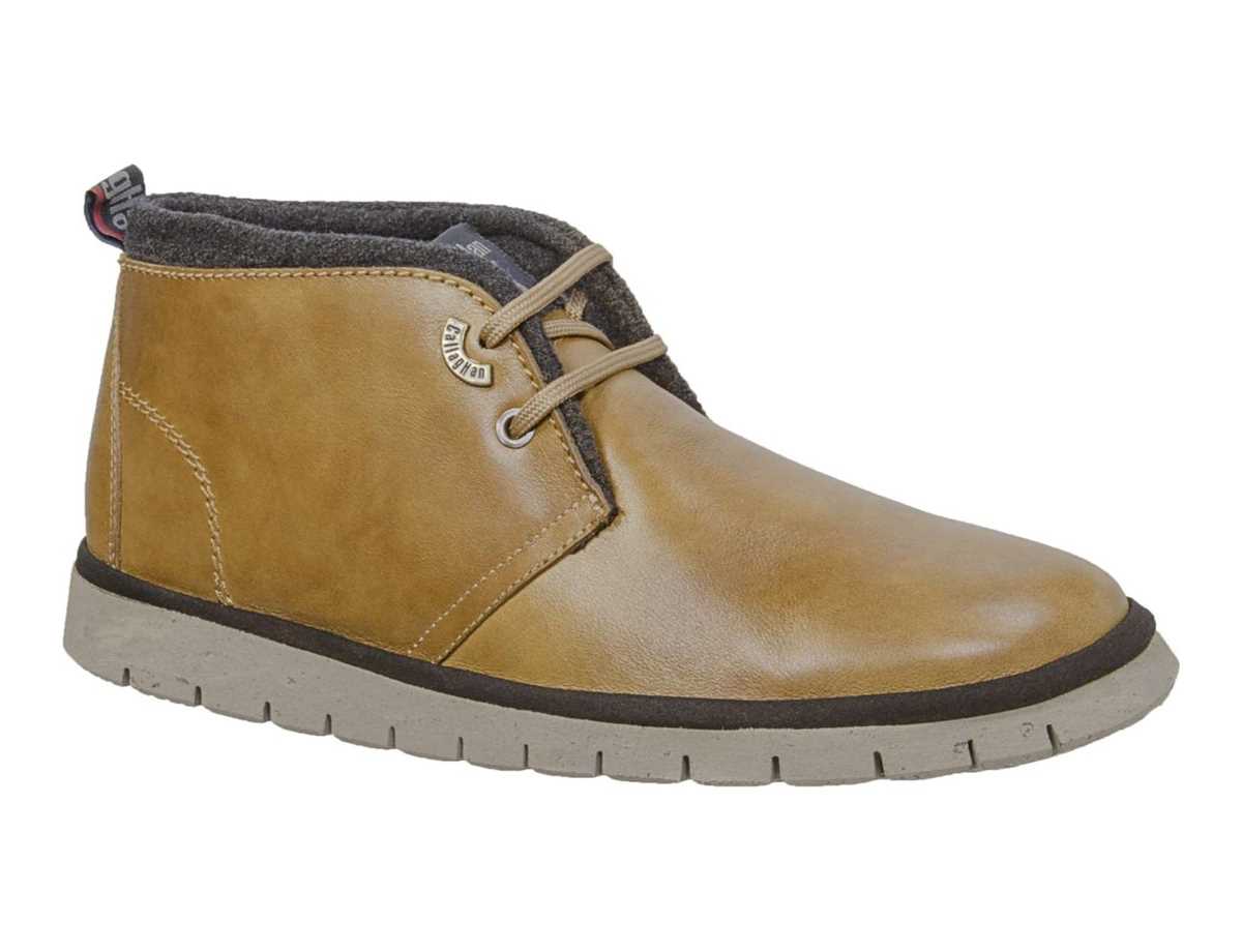 Callaghan Hombre Botin Casual Amarillo