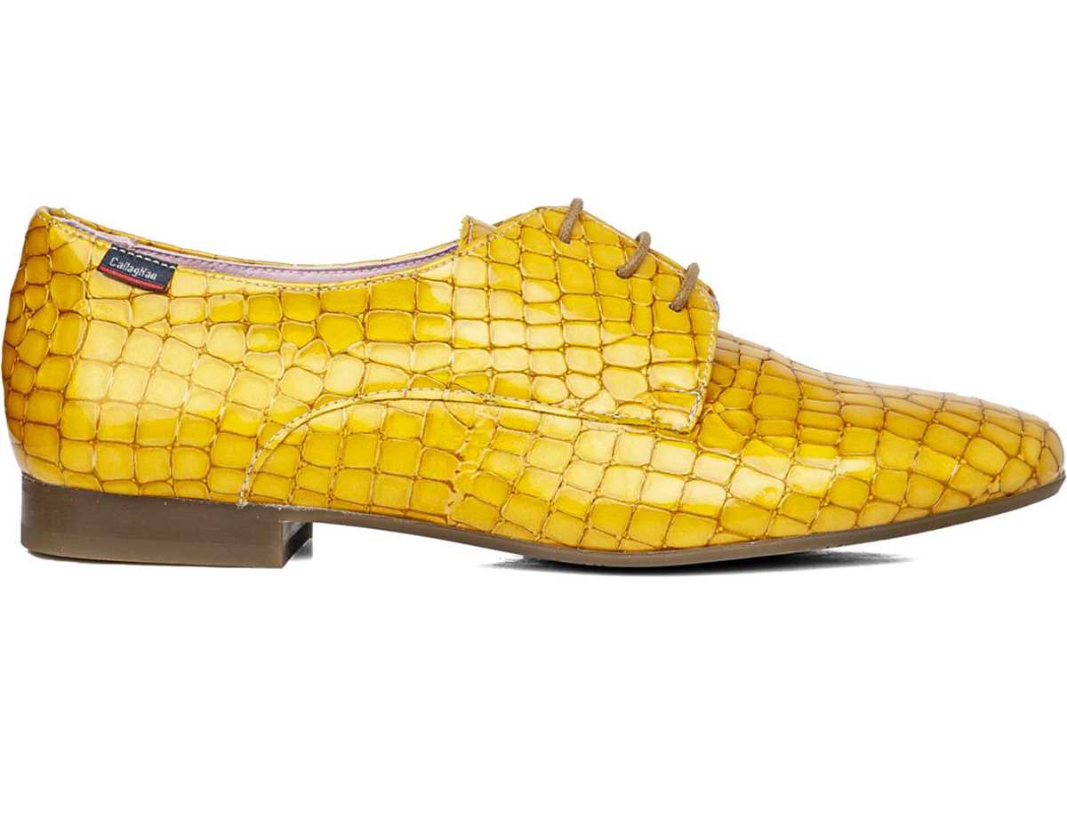 Callaghan Mujer Zapato Clasico Amarillo