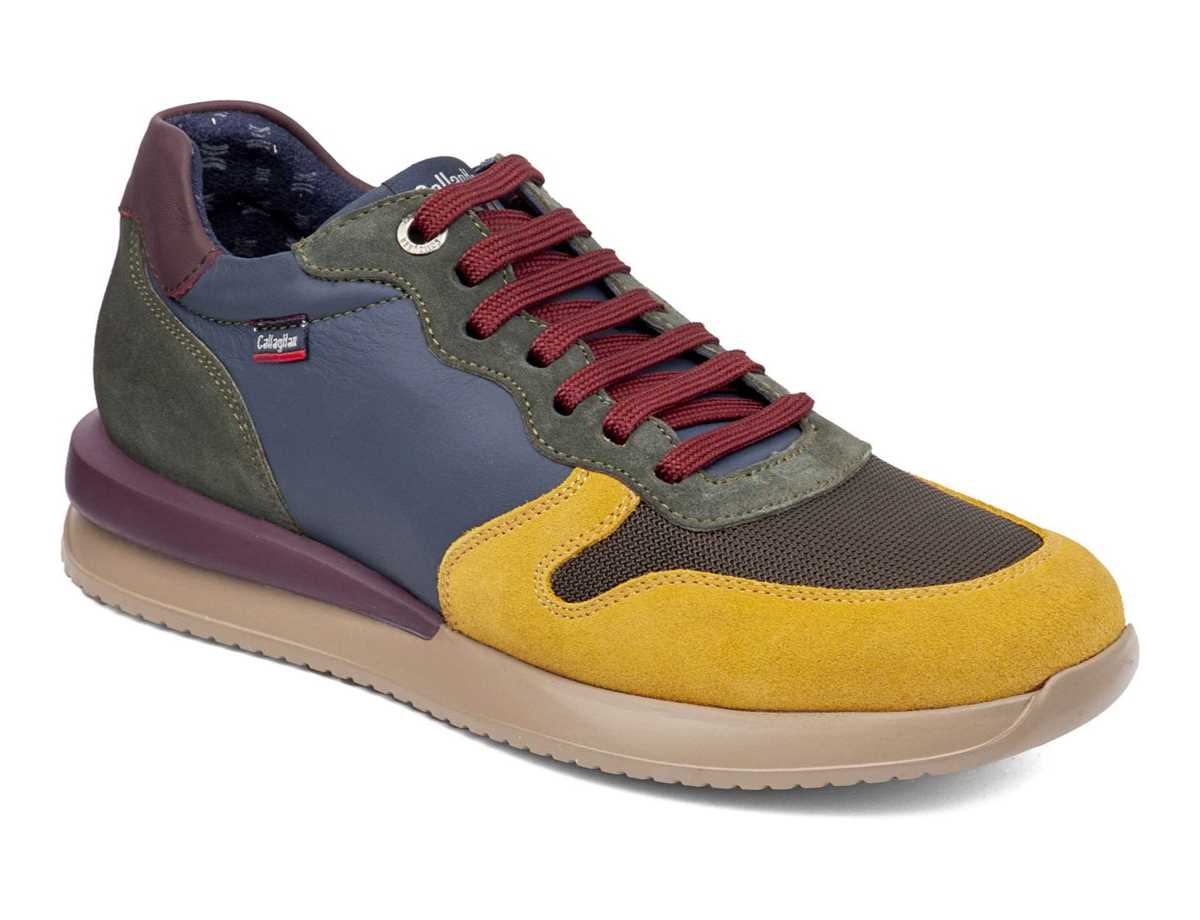 Callaghan Hombre Zapato Sneakers Amarillo