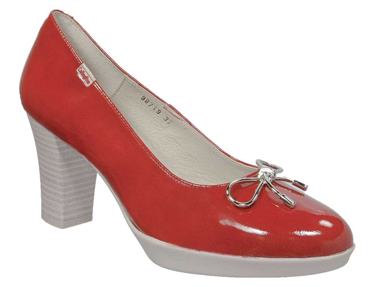 Callaghan Mujer Zapato Casual Rojo