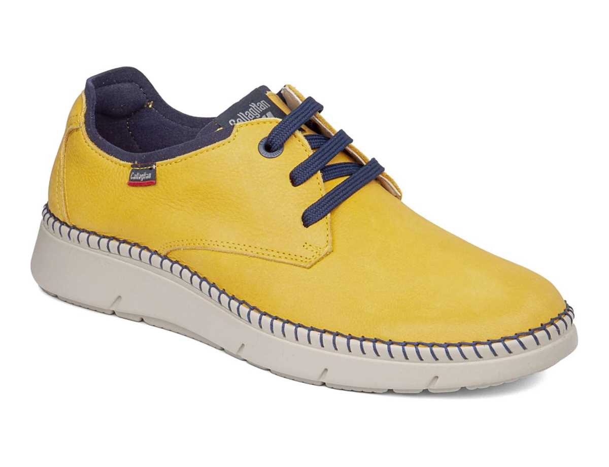Callaghan Hombre Zapato Casual Amarillo