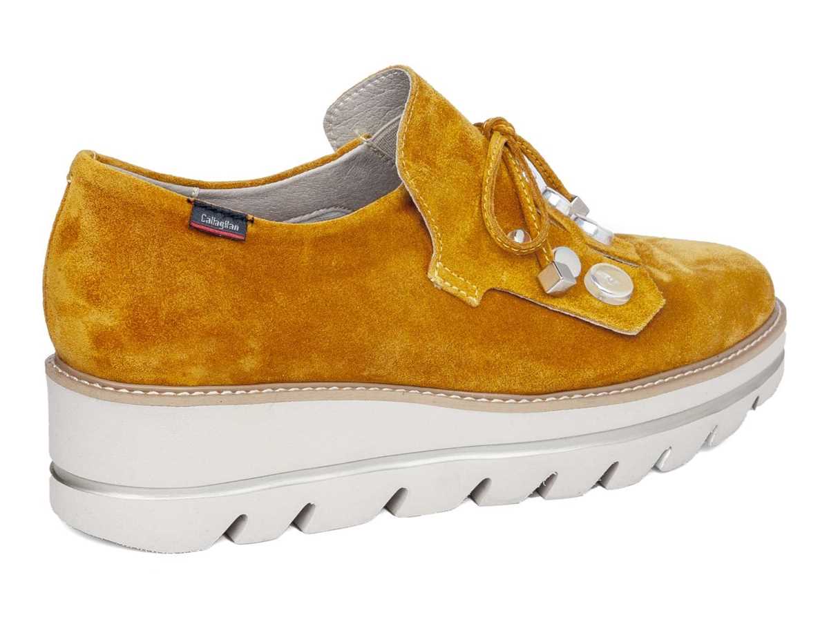 Callaghan Mujer Zapato Casual Amarillo