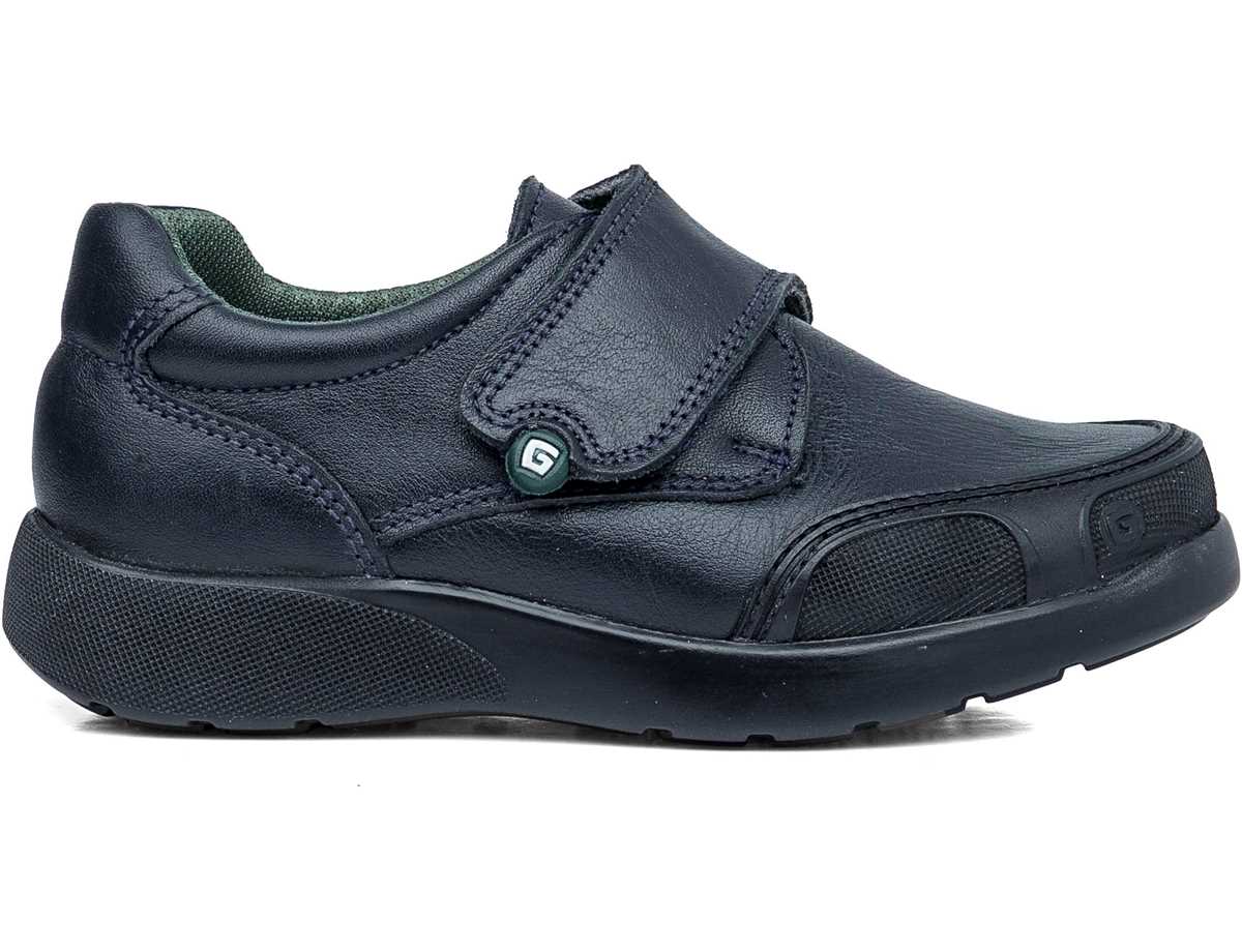 Gorila Niño Zapato Colegial Azul