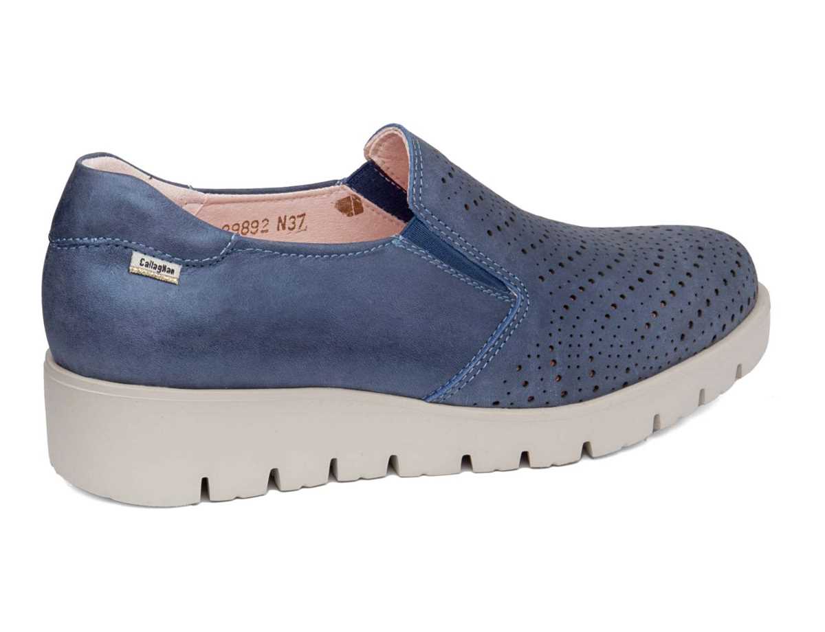 Callaghan Mujer Mocasin Casual Azul