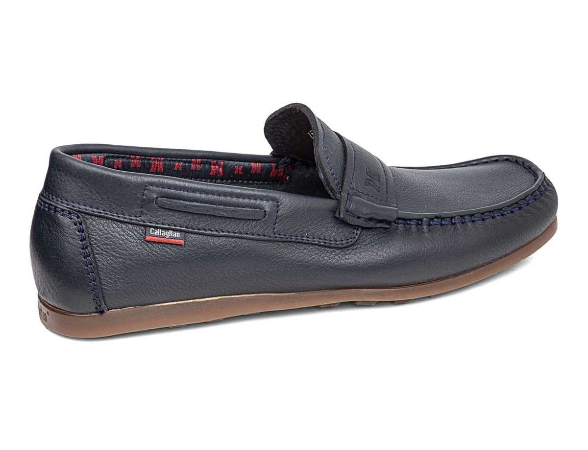 Callaghan Hombre Mocasin Casual Azul